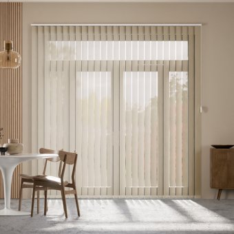 Cortina Lamas Verticales BASIC - 5% de Apertura