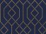 Trellis Ultramarine Muestra