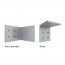 Toldo Cofre KIARA de Saxun - Soportes